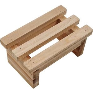 Wooden Low Stool Child Portable Toddler Bed Step Stools Adults